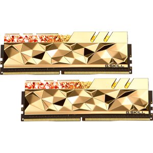 RAM G.SKILL F4-3600C16D-16GTEGC 16GB (2X8GB) DDR4 3600MHZ TRIDENT Z ROYAL ELITE GOLD RGB DUAL KIT