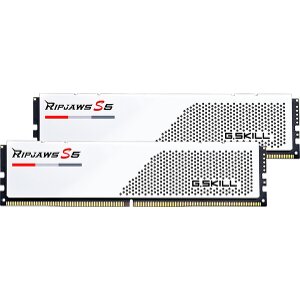 RAM G.SKILL F5-5600J2834F16GX2-RS5W RIPJAWS S5 32GB (2X16GB) DDR5 5600MHZ CL28 DUAL KIT BLACK