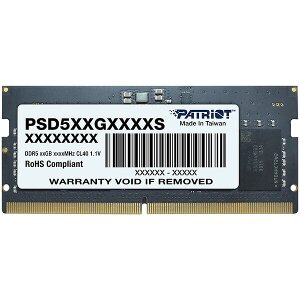 RAM PATRIOT PSD516G480081S SIGNATURE LINE 16GB SO-DIMM DDR5 4800MHZ