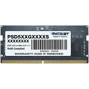 RAM PATRIOT PSD516G560081S SIGNATURE LINE 16GB SO-DIMM DDR5 5600MHZ