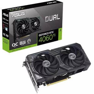 VGA ASUS NVIDIA GEFORCE RTX 4060TI DUAL 8GB GDDR6 RETAIL