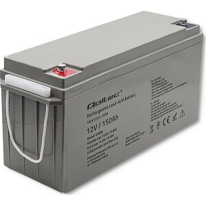 QOLTEC AGM BATTERY 12V 150AH MAX. 2250A