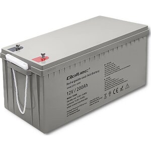 QOLTEC AGM BATTERY 12V 200AH MAX. 3000A