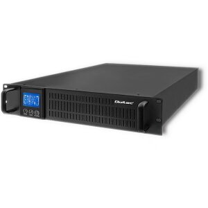 QOLTEC UNINTERRUPTIBLE POWER SUPPLY UPS RACK 2KVA 1600 W LCD