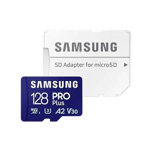 SAMSUNG MB-MD128SA/EU PRO PLUS 128GB MICRO SDXC 2023 UHS-I U3 V30 A2 + ADAPTER