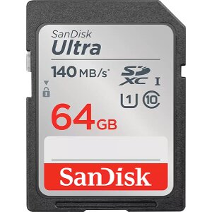 SANDISK SDSDUNB-064G-GN6IN ULTRA 64GB SDXC UHS-I U1 CLASS 10