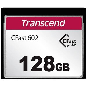 TRANSCEND TS128GCFX602 CFX602 128GB CFAST 2.0 COMPACT FLASH MLC NAND