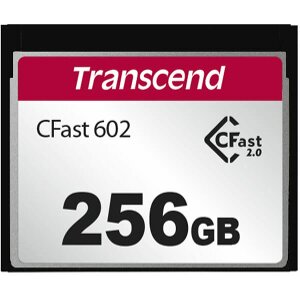 TRANSCEND TS256GCFX602 CFX602 256GB CFAST 2.0 COMPACT FLASH MLC NAND