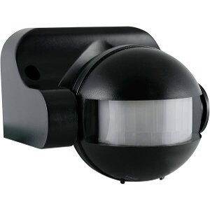 REV MOTION DETECTOR 180° BLACK