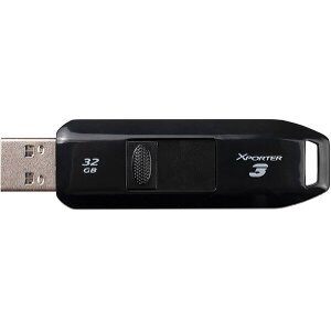 PATRIOT PSF32GX3B3U XPORTER 3 32GB USB 3.2 SLIDER FLASH DRIVE