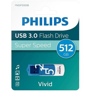 PHILIPS USB 3.0 512GB VIVID EDITION SPRING BLUE