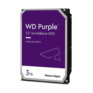 HDD WESTERN DIGITAL WD33PURZ PURPLE SURVEILLANCE 3TB 3.5