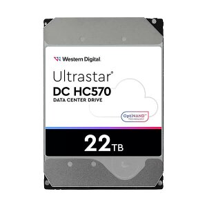 HDD WESTERN DIGITAL WUH722222ALE6L4 ULTRASTAR DC HC570 22TB SATA 3 DATA CENTER