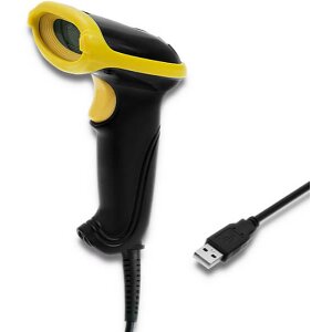 QOLTEC LASER SCANNER 1D 2D USB BLACK