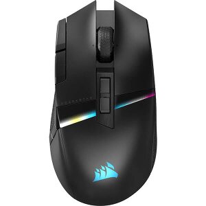 CORSAIR CH-931A011-EU DARKSTAR WIRELESS RGB MMO GAMING MOUSE BLACK