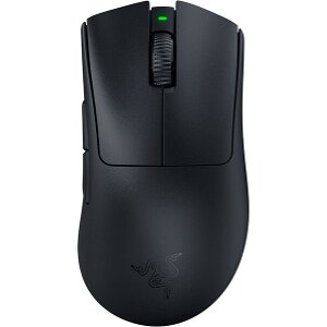 RAZER DEATHADDER V3 PRO BLACK - 64G WIRELESS GAMING MOUSE - ERGONOMIC - 90 HOURS BATTERY - 30K DPI