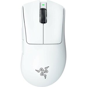 RAZER DEATHADDER V3 PRO WHITE - 64G WIRELESS GAMING MOUSE - ERGONOMIC - 90 HOURS BATTERY - 30K DPI