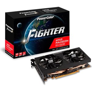 VGA POWERCOLOR AMD RADEON RX 6600 8 GB GDDR6 FIGHTER PCI-E RETAIL