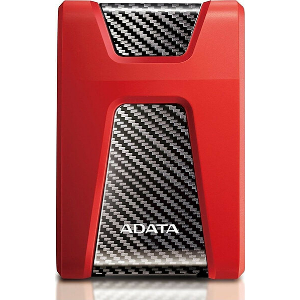 ΕΞΩΤΕΡΙΚΟΣ ΣΚΛΗΡΟΣ ADATA DASHDRIVE DURABLE HD650 2TB USB 3.1 RED COLOR BOX