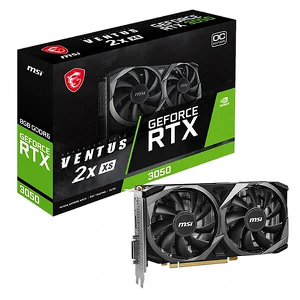 VGA MSI GEFORCE RTX3050 VENTUS 2X XS 8GB OC PCI-E 4.0 RETAIL