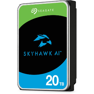 HDD SEAGATE ST20000VE002 SKYHAWK AI SURVEILLANCE 20TB 3.5'' SATA3