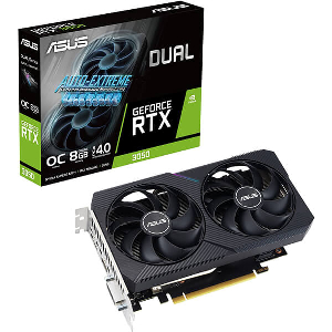 VGA ASUS DUAL GEFORCE RTX 3050 V2 OC EDITION PCI-E RETAIL