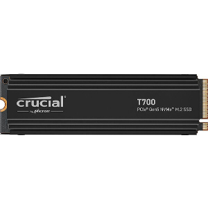 SSD CRUCIAL CT2000T700SSD5 T700 2TB M.2 2280 NVME PCIE GEN 5.0 X 4 WITH HEATSINK