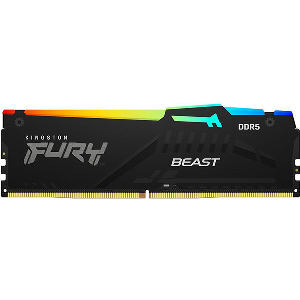 RAM KINGSTON KF552C40BBA-32 FURY BEAST RGB 32GB DDR5 5200MHZ CL40 XMP