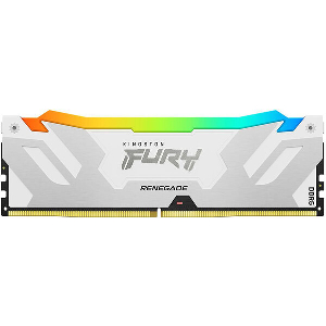 RAM KINGSTON KF580C38RWA-16 FURY RENEGADE WHITE RGB 16GB DDR5 80000MHZ CL38 XMP