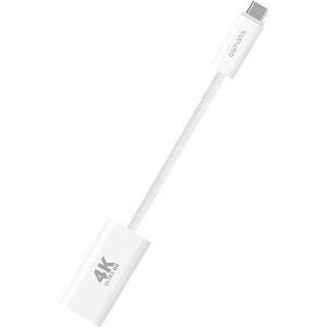 4SMARTS USB-C TO HDMI CABLE FEMALE 15CM WHITE