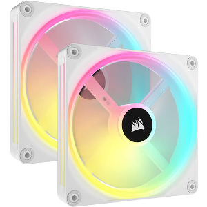 CORSAIR CO-9051008-WW QX140 ICUE LINK RGB FANS STARTER KIT 2 X 140MM WHITE WITH ICUE LINK SYSTEM HU