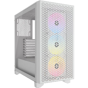 CASE CORSAIR 3000D RGB AIRFLOW TEMPERED GLASS MIDI-TOWER WHITE