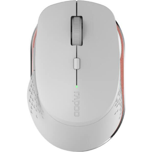 RAPOO M300 SILENT MULTI-MODE WIRELESS MOUSE LIGHT GREY