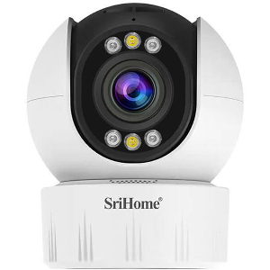 SRIHOME SH046 WIRELESS IP CAMERA 4MP 1440P PAN TILT NIGHT VISION 4MM