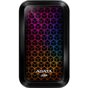 ADATA ASE770G-1TU32G2-CBK PORTABLE SSD SE770G RGB 1TB USB3.2 GEN 2 / TYPE-C