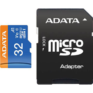 ADATA PREMIER MICRO SDHC 32GB UHS-I CLASS 10 RETAIL WITH ADAPTER