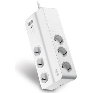 APC PM6-GR ESSENTIAL SURGEARREST 6 OUTLETS 230V WHITE ΜΕ ΔΙΑΚΟΠΤΗ