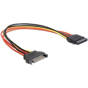 GEMBIRD CC-SATAMF-01 SATA POWER EXTENTION CABLE 0.3M