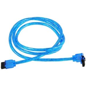 AKASA AK-CBSA01-10BV SATA 3 CABLE RIGHT ANGLED 100CM UV BLUE