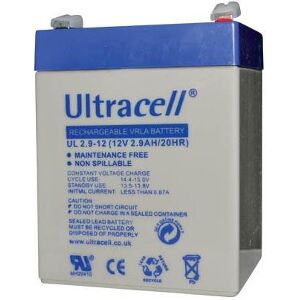 ULTRACELL UL2.9-12 12V/2.9AH REPLACEMENT BATTERY