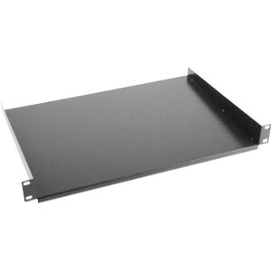 LANBERG FIXED SHELF 19'' 1U/483X315MM MAX LOAD CAPACITY UP TO 20KG BLACK