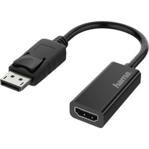 HAMA 200335 VIDEO ADAPTER DISPLAYPORT PLUG - HDMISOCKET ULTRA-HD 4K