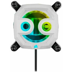 CORSAIR CX-9010016-WW HYDRO X SERIES XC7 RGB PRO CPU WATER BLOCK (1700/1200/115Χ/ΑΜ5/AM4) WHITE