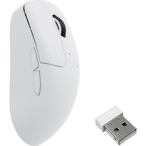 KEYCHRON M2 8K (M2-A24) WHITE WIRELESS OPTICAL MOUSE - 8K POLLING RATE ULTRA-LIGHTWEIGHT