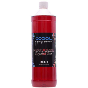 ALPHACOOL EISWASSER CRYSTAL RED PREMIXED COOLANT 1000ML
