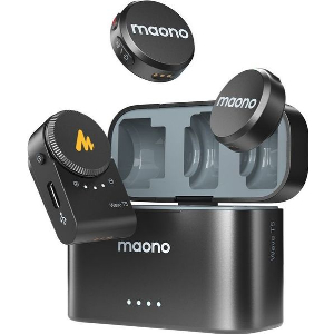 MAONO WM650 A2 WIRELESS MICROPHONE BLACK