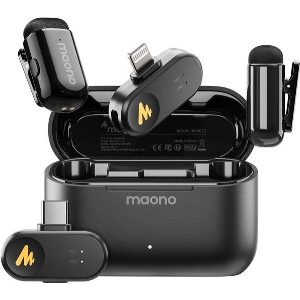 MAONO WM622 PBC2 WIRELESS MICROPHONE BLACK