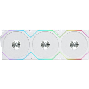 LIAN LI UNIFAN TL WIRELESS REVERSE 120 WHITE (3PCS & CONTROLLER) CASE FAN