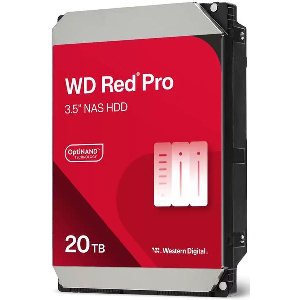 HDD WESTERN DIGITAL WD202KFGX RED PRO NAS 20TB 7200RPM 512CACHE 3.5'' SATA3