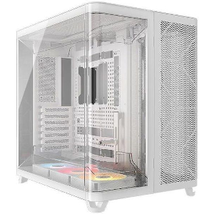 CASE CORSAIR AIR 5400 RS-R ARGB TRIPLE CHAMBER TEMPERED GLASS MIDI-TOWER WHITE